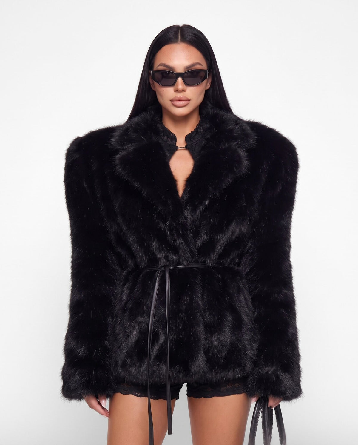 Pelliccia It Girl-Black