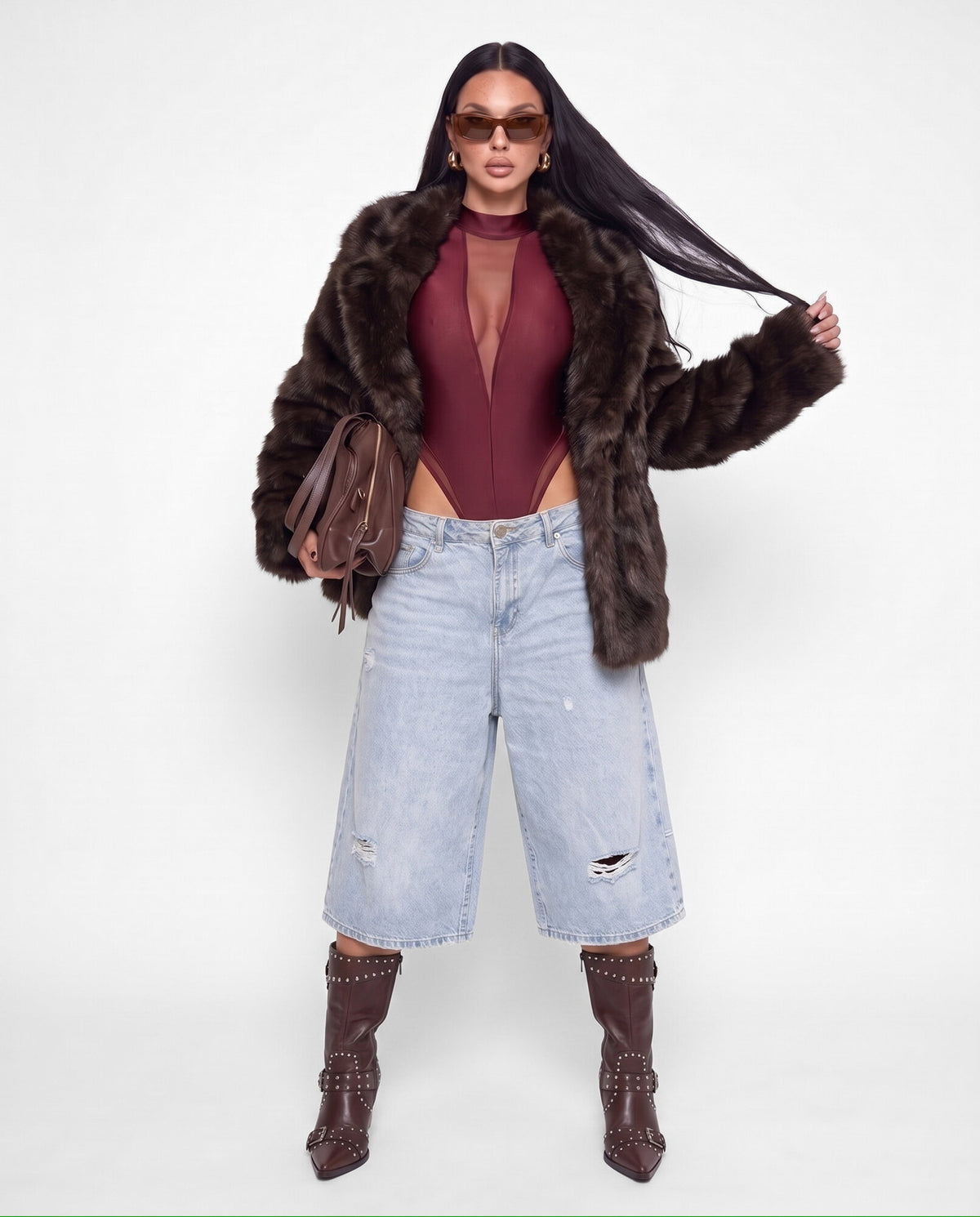 Total Look Pretty Please-Brown