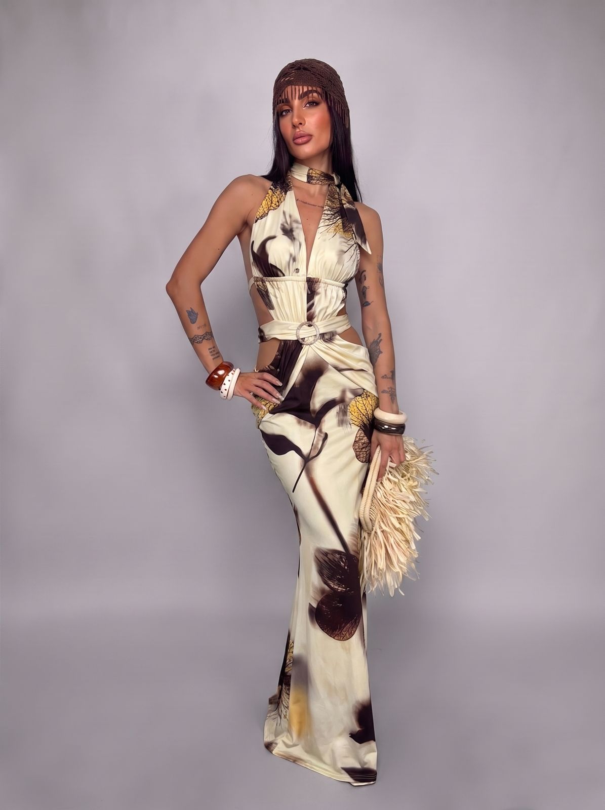 Abito Camille -Beige