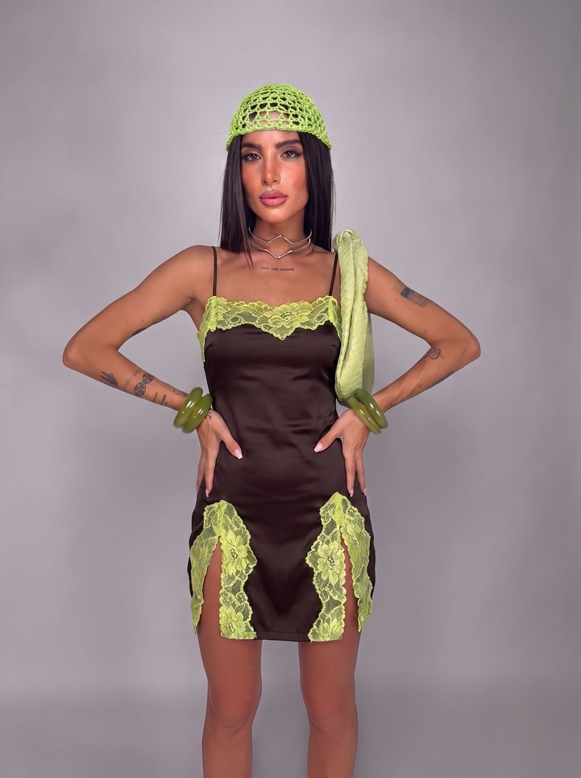 Abito Amelie -Green