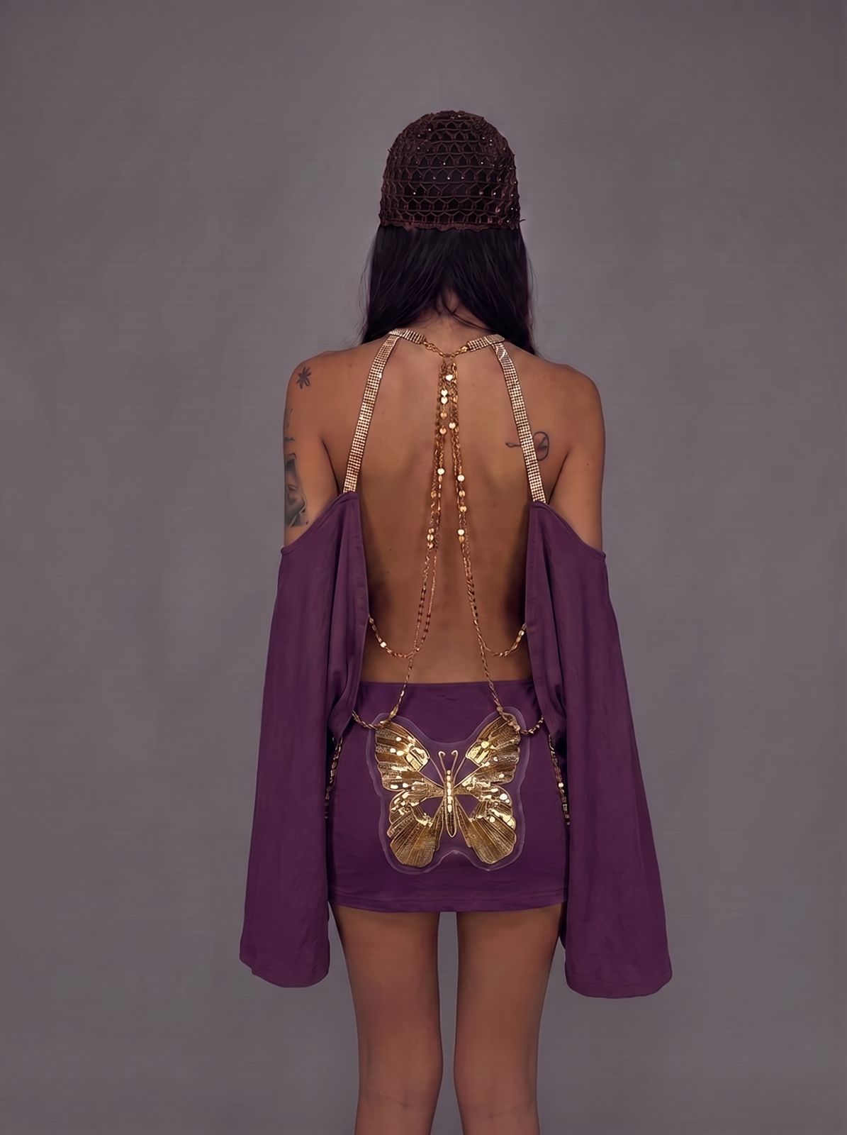 Abito Nina-Purple