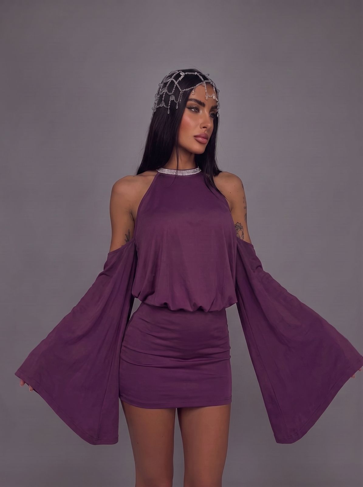 Abito Nina-Purple