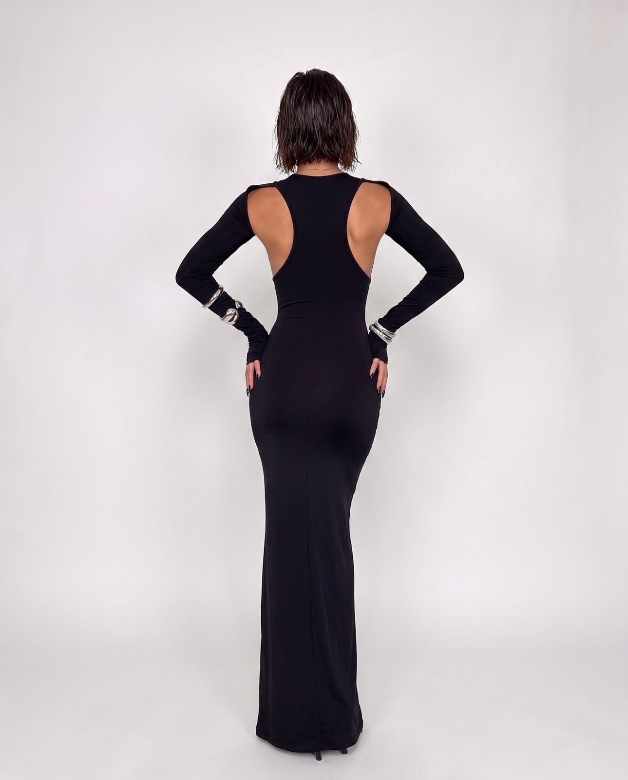 Abito Night Angel-Black