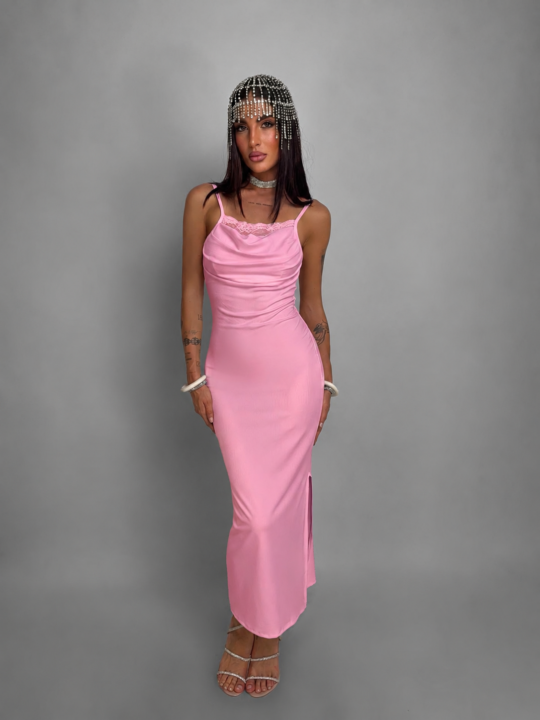Abito Lace Finish