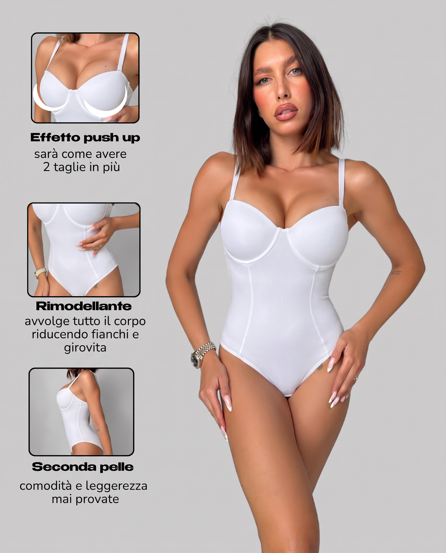 Body Slimming & Push Up - Black
