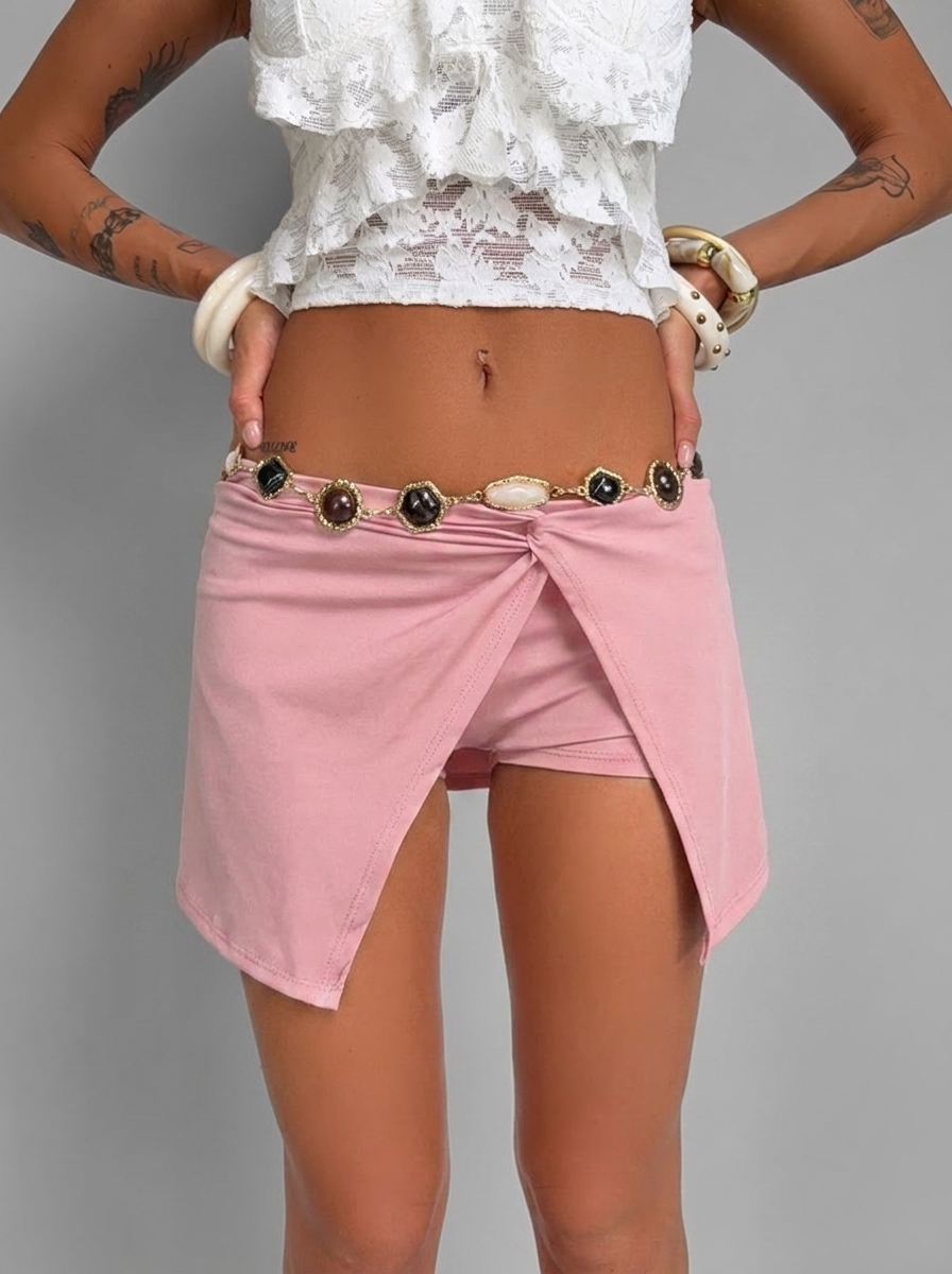 Pantagonna Twist Knot-Pink